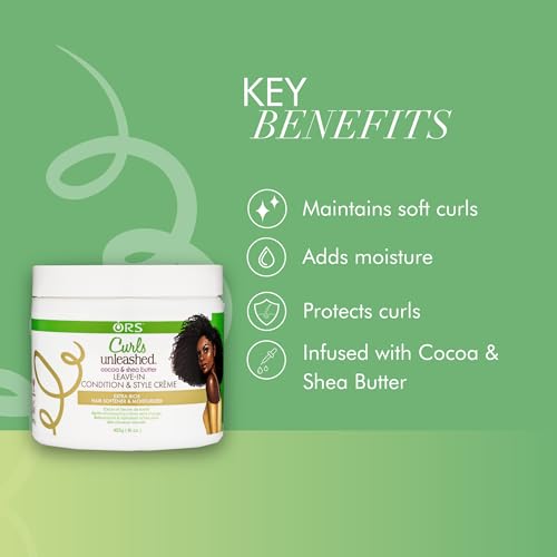 Curls Unleashed Leave-In Conditioner with Cocoa Shea Butter 20oz