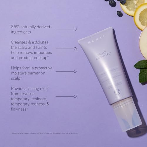 MONAT Scalp Comfort Rebalancing Treatment – Cooling Exfoliating Haircare 178 ml
