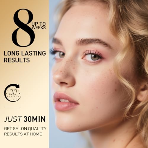Brow Lamination Kit Lash Lift Kit, Sachet Refill Eyelash Perm Kit for Natural Curling Long-Lasting, Instant Eyelash Lift Kit, Brow Perm Kit for Salon-Quality Results at Home