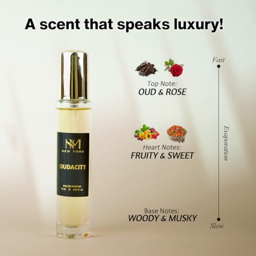 Luxury Perfume Set for Men & Women - Long Lasting Fragrance Collection, 4 x 15ml