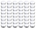 48 Pack 2 oz Aluminum Lip Balm Tins with Screw Lid - Multi-Purpose Containers