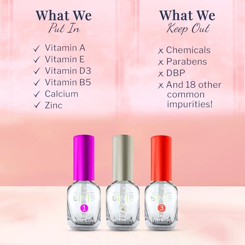 Dip Powder Nail Kit for Stronger Nails - Long-Lasting Colors & DIY Manicure