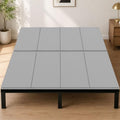 Queen Size Bunkie Board 60x80 Support for Mattress Under Bed, Gray - Heavy Duty