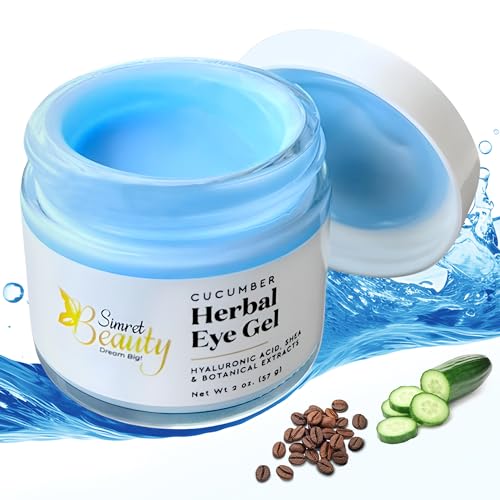Herbal Eye Cream for Dark Circles and Puffiness - 2 Ounce Pack