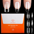 Modelones Nail Tips Set - Multi-Shape Gel Tips with 450 Pieces for Manicure