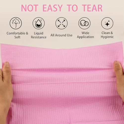 Disposable Nail Practice Mats 490pcs Foldable Waterproof Nail Art Sheets Pink Variation of THIS listing