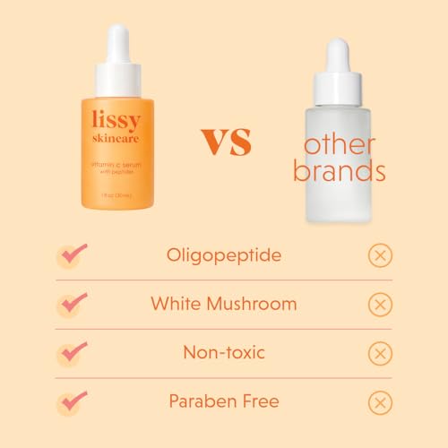 Vitamin C Serum with Peptides & Licorice Root for Brightening & Anti-Aging - 30ml