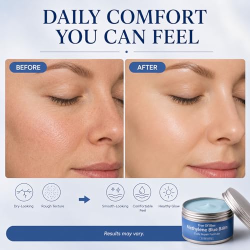 Kunnozz Methylene Blue Skin Barrier Balm 3.4oz Moisturizer for Sensitive Skin