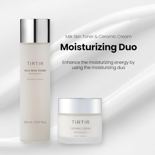 Deep Hydration Duo - Milk Skin Toner and Ceramic Cream for Moisturizing