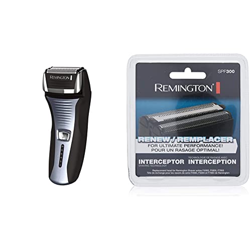 Electric Razor Shaving Bundle with Replacement Screens and Cutters - Men’s Grooming Kit