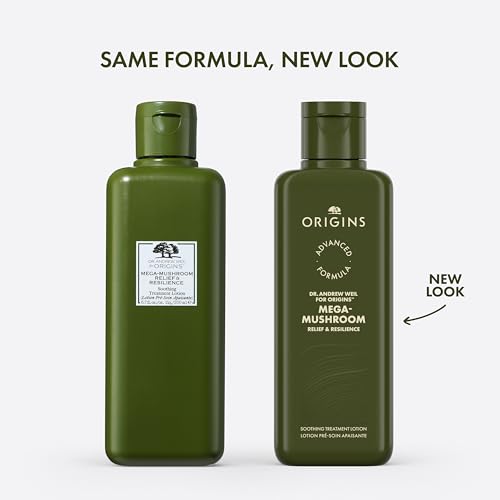 Origins Mega-Mushroom Soothing Treatment Lotion 3.4 Fl Oz Mini Travel Size for Sensitive Skin