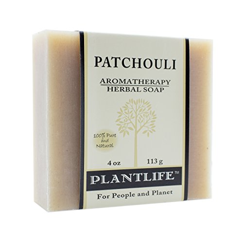Plantlife Patchouli Body Wash and Patchouli Bar Soap - Formulated for Soft and Silky Skin - Made in California