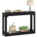 Console Table 47.2 Inches Black - Versatile Entryway & Living Room Accent