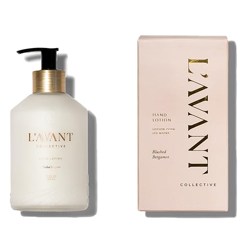 Refillable Plant-Based Hand Lotion with Bergamot Scent - 10 Fl Oz