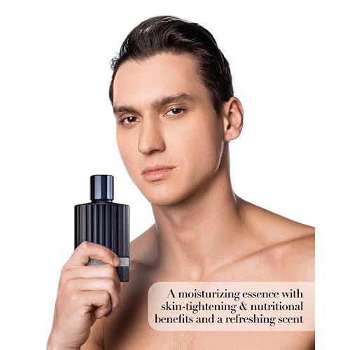 Isa Knox Age Focus Homme (All-in-one Essence, 4.1fl oz) - Refreshing and Moisturizing All-in-One Moisturizer, Protective Barrier Men's Skin Care with Niacinamide | Korean Skincare