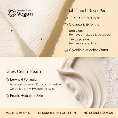 Travel Double Cleanse Set - Makeup Remover Wipes & Foam Face Wash
