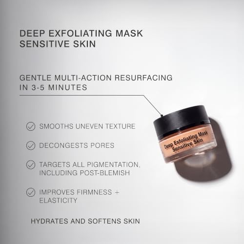 Dr Sebagh Deep Exfoliating Mask Travel Size 0.5 fl oz - Gentle Sensitive Skin Detox & Radiance