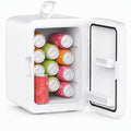 Mini Fridge 10L Compact Portable Refrigerator with AC/DC Power, White - Variation: White / 10L (15 Cans)