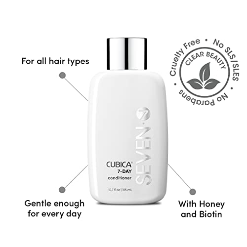 7-Day Hair Conditioner 32oz Hydrating Detangler Sulfate Free for All Hair Types