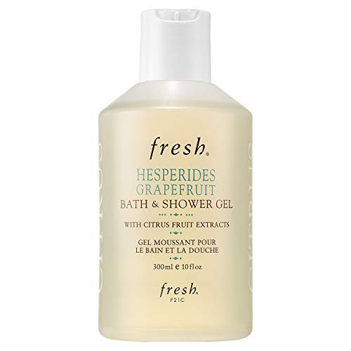 Fresh Hesperides Grapefruit Shower Gel with Citrus Extracts – Moisturizing, Energizing Body Wash 10 fl oz