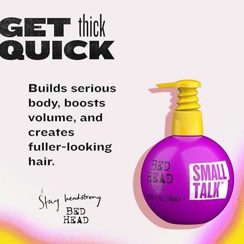 Small Talk Hair Thickening Cream 3-Pack - 8.12 Oz Fruity Scent for Fine & Thin Hair