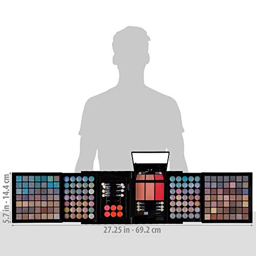 SHANY HARMONY All-In-One Makeup Set with Eyeshadows, Blush, Lip Gloss & Brushes