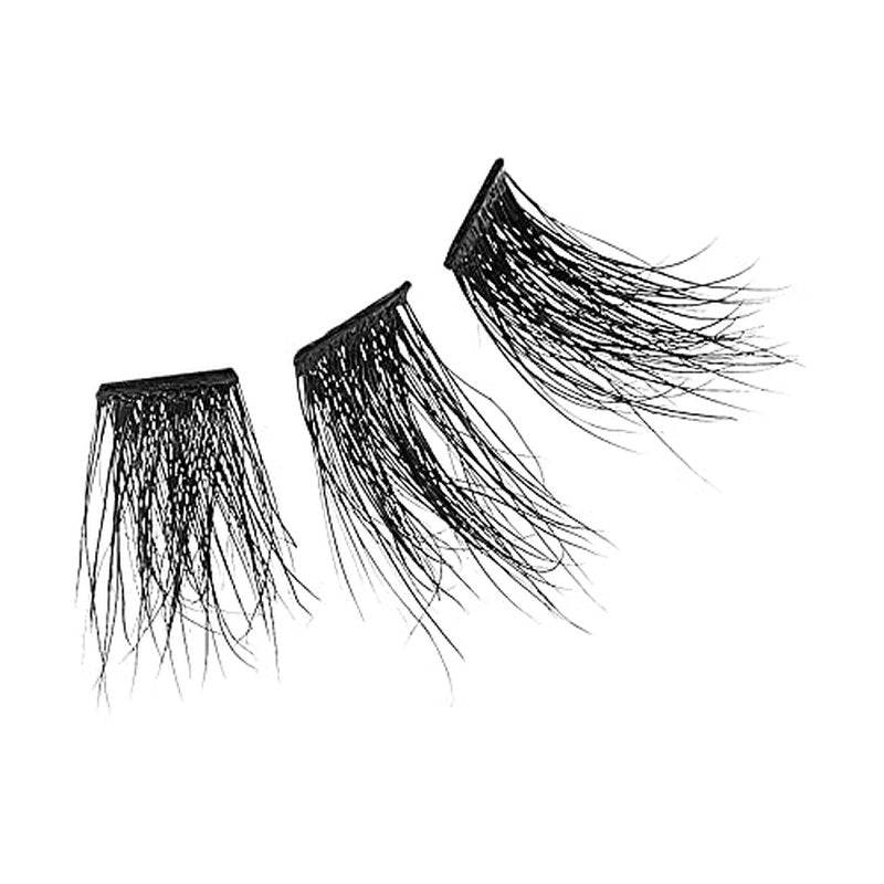 i?ENVY Real Mink Cluster Lashes Full and Fluffy Extension Look, Reusable, DIY Salon Result
