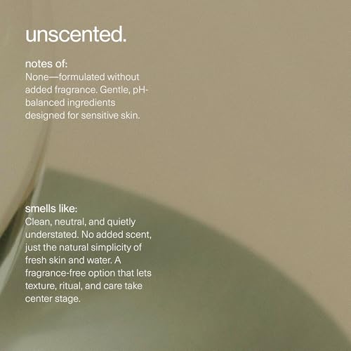 Fragrance-Free Maude Wash No. 0 - Unscented pH Balanced Body Wash & Bubble Bath with Niacinamide