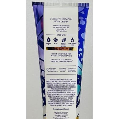Bath and Body Works Butterfly Body Cream Ultimate Hydration Gift Set For Women 2 Pack 8 Oz. (Butterfly)