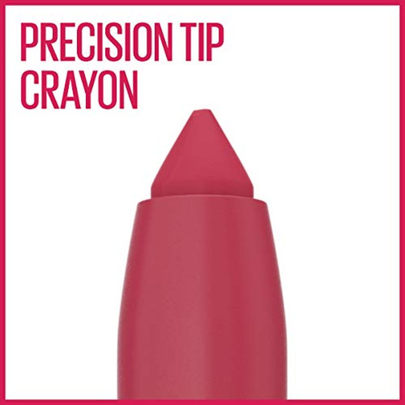Maybelline New York Maybelline Super Stay Ink Crayon Matte Longwear Lipstick Makeup, Pave The Road, 0.04 Ounce ., 130 Pave The Road, 0.04 ounces (Pack of 2)