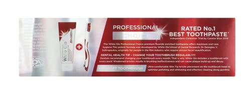White Glo Extra Strength Whitening Toothpaste 100ml (6-Pack) – Professional Choice