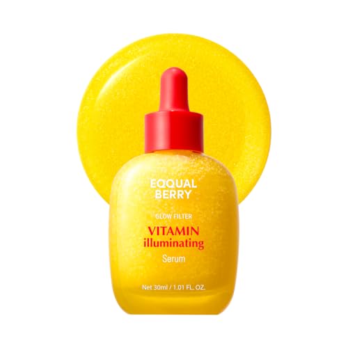 EQQUALBERRY Brightening Vitamin C Serum with Niacinamide & Hyaluronic Acid, 1.01 fl oz - Dark Spot & Uneven Tone Care