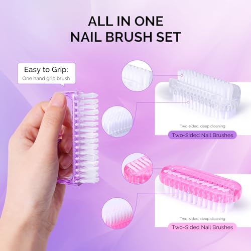 MelodySusie Portable Nail Drill 30000 RPM with All in One Nail Brush Set