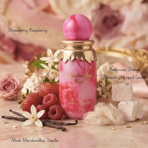 Paris Corner Marshmallow Blush Eau de Parfum Spray 100ml - Fruity Warm Scent