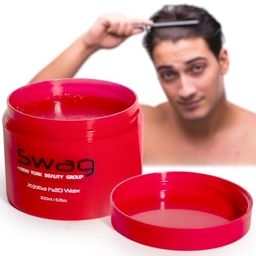 Men's Jojoba H2O Wax - Non-Sticky Hair Styling Gel 6.76 oz - Variation of THIS listing