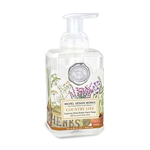 Michel Design Works Foaming Hand Soap - Country Life Scent, Natural Moisturizing