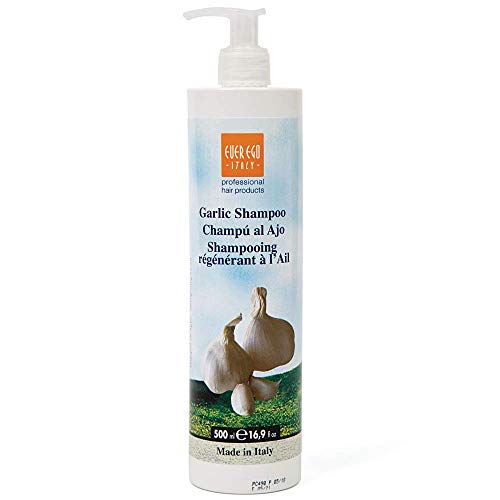 Garlic Shampoo for Damaged Hair 16.9 Fl Oz - Repair & Hydrate for Men & Women