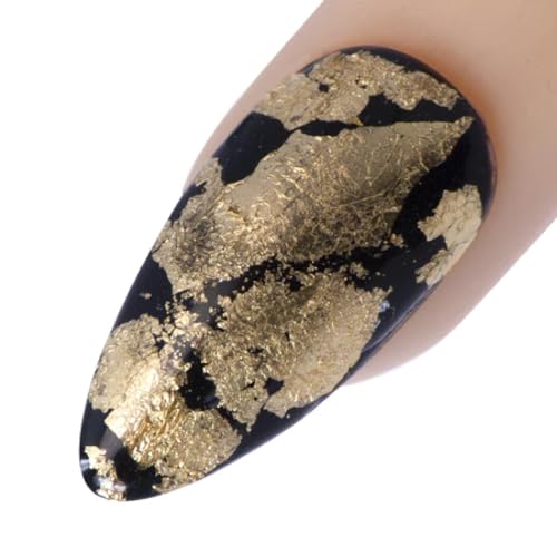 Young Nails Foil Nail Art Sheets - Easy Transfer Foils for Acrylic Nails, Gel Polish & Nail Polish - High-Shine Metallic Nail Foils for Stunning Manicures