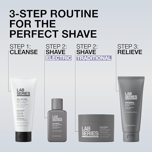 Lab Series Men's Grooming Pre-Electric Shave Lotion 3.4 Fl Oz - Cool & Refresh Skin