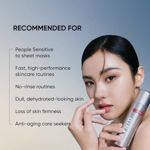 Collagen Lifting CO2 Bubble Serum Mask, 60ml | 2.02 fl.oz.| Fast-Absorbing Bubble Texture | Firming & Instant Lifting | Lightweight High Moisture Korean Skincare
