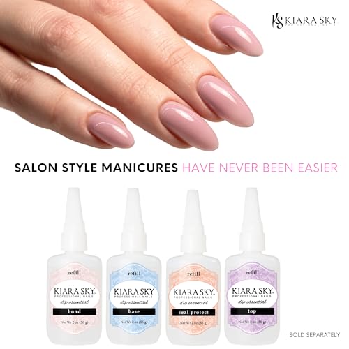 Dip Essential Refill Kit 2 oz Base and Top Coat Duo for Nails