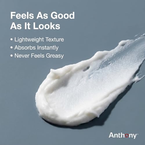 Anthony Men’s Hydrating Face Moisturizer 3 Fl Oz - Anti-Aging, Non-Greasy Lotion