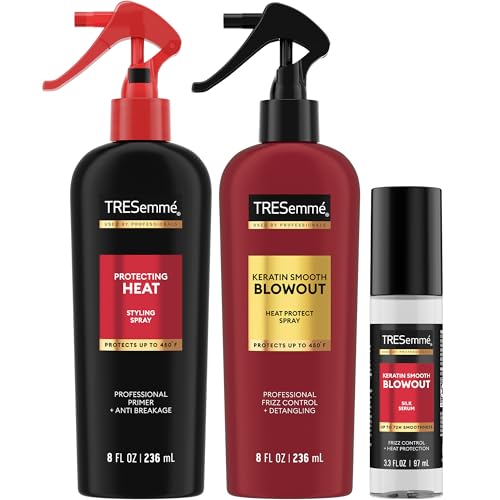 TRESemmé Blowout Heat Protectant Spray & Serum Trio
