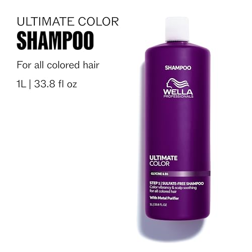 Wella Professionals Ultimate Color Shampoo 33.8 Fl Oz - Color Vibrancy & Scalp Care
