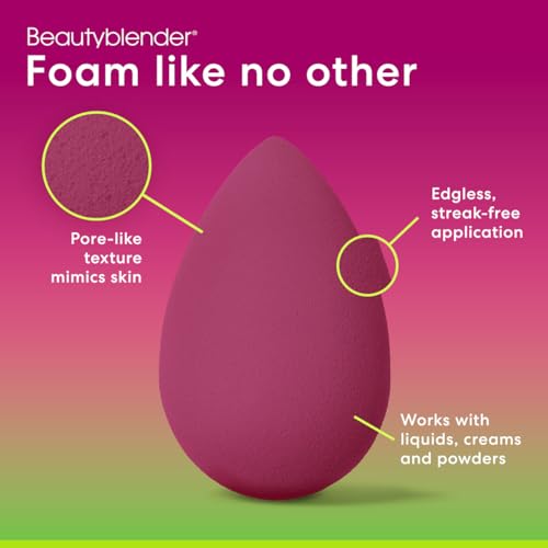 Beautyblender¢ç | Happily Blended After 2-Piece Blend & Cleanse Set, Beauty Blender Makeup Sponge, Blend Liquid Foundation, Powders and Creams, Streak Free Application, Vegan, Cruelty Free, Made in USA