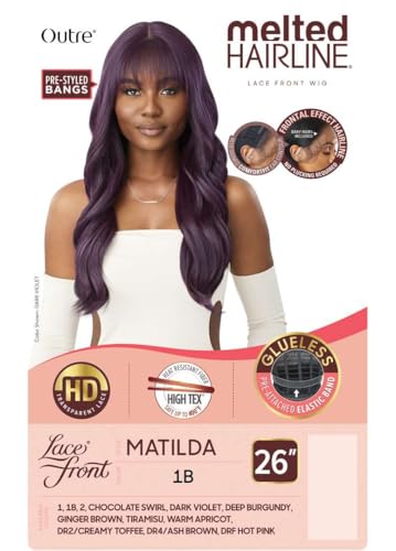 Outre Lace Front Wig - Melted Hairline - Matilda OFF BLACK 1B