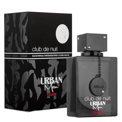 Armaf Club De Nuit Urban Elixir Men Eau de Parfum 3.6oz - Long-Lasting Fragrance