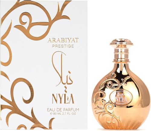 Nyla Unisex Eau de Parfum 80ml - Luxury Middle Eastern Fragrance in Rose Gold Bottle