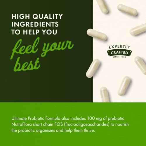 Probiotic 66 Billion CFU with Prebiotics - 30 Veggie Caps - Supports Digestive Health