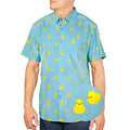 Men¡¯s Short Sleeve Button Down Novelty Print Shirts ? Casual Collared Summer Vacation Shirts for Men ? Big & Tall Sizes S?4XL